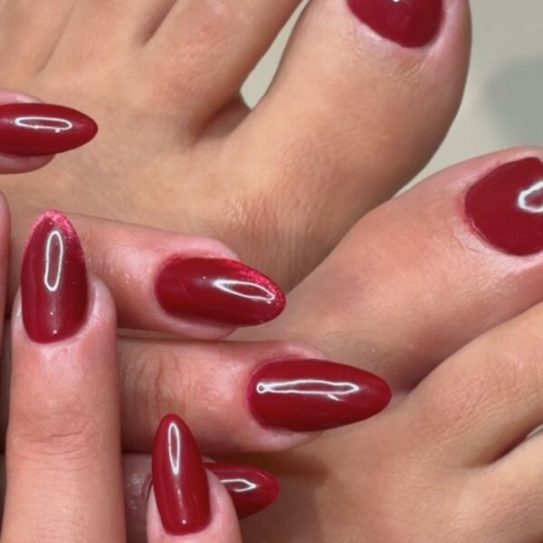 Strand&color strand color خصلة و لون خصلة ولون - nail color jel extensions acrylic 3
