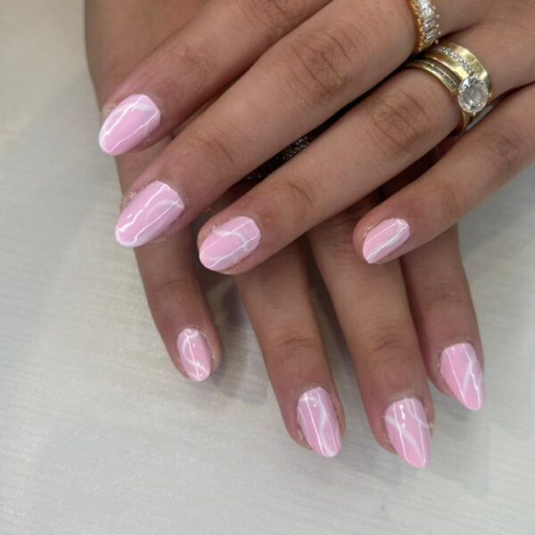 Strand&color strand color خصلة و لون خصلة ولون - nail color jel extensions acrylic 4